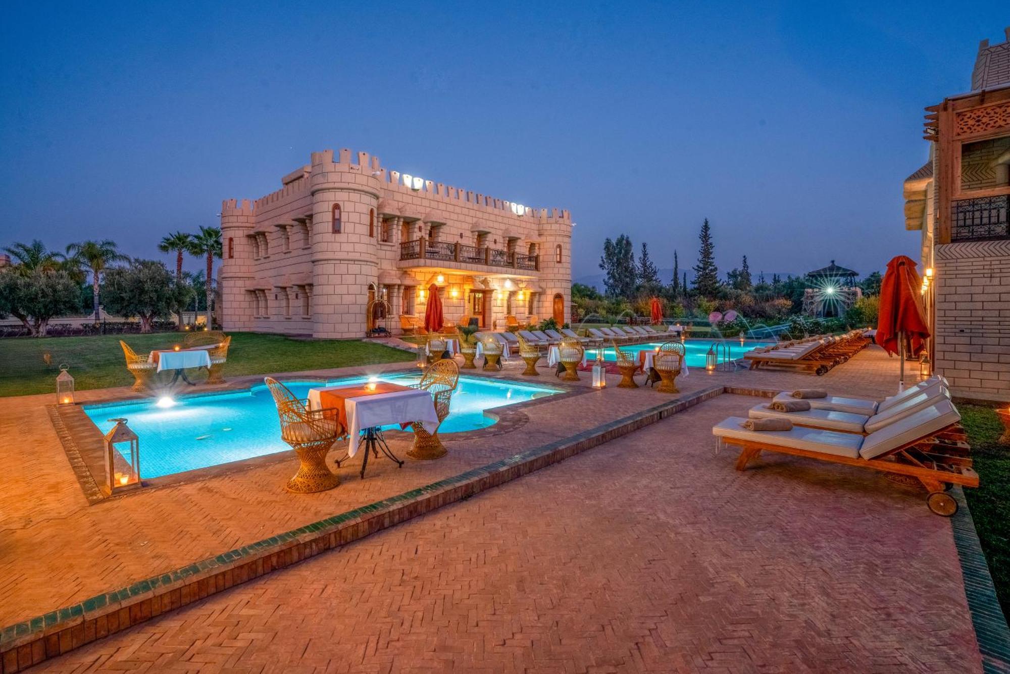 Atlas Castle Marrakech Hotel Aghmat Bagian luar foto